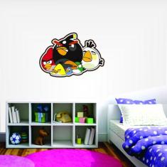 Adesivo De Parede Infantil Angry Birds - Ra Personalize