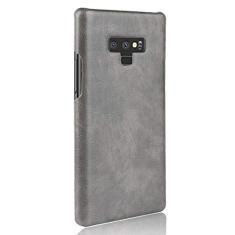 Capa para Samsung Galaxy Note 9, capa para celular Rugged Shield 360° Proteja seu telefone Capa de couro granulado para Samsung Galaxy Note 9