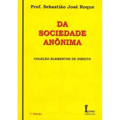 Da sociedade anonima