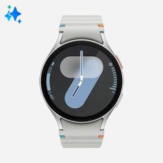 Galaxy Watch 7 Bt 44mm Samsung Prata Com 1,47, Bluetooth E 32gb