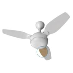 Ventilador De Teto Ventisol Dupla Face Branca E Pinus Bivolt, Bivolt
