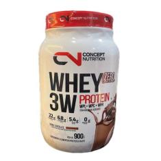 Whey 3w zero lactose 900g - concept nutrition, LEITINHO