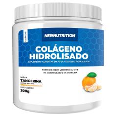 Colágeno Hidrolisado 300g Tangerina NewNutrition-Unissex