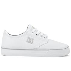 Tênis DC Shoes District Unissex | Branco Cinza-Unissex
