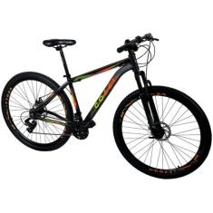 Bicicleta Aro 29 Colli Atalanta Freio a Disco - de Alumínio 21 Marchas