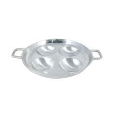 Frigideira Panela com Alça Alumínio Polida Frita 4 Ovos