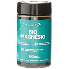 Puravida Bio Magnésio Frasco 72 g, 60 Contagem (Pacote de 1)