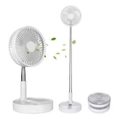 Ventilador Portátil Dobrável, Silencioso E Ajustável Aliviar