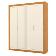 Guarda Roupa Infantil Tutto New 4 Portas Freijó Off White - Matic