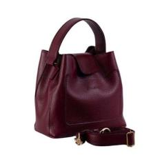 Bolsa Saquinho TiraColo Com Alça De Mão Reforçada Modelo Casual E Bolso Externo-Feminino