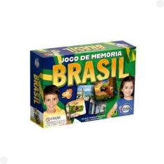 Jogo da Memória Brasil 1220 - Toia Brinquedos