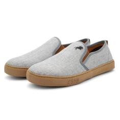 Tenis Sapatilha Masculino Polo White Original Super Leve, Cinza, 38