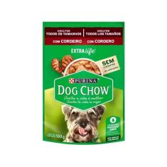 Ração Úmida para Cachorro Adulto Sachê - Dog Chow ExtraLife Cordeiro 1