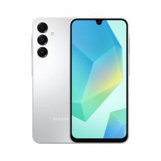 Smartphone Samsung Galaxy A16 Cinza, 128GB, 4GB RAM, Câmera de até 50MP, Tela 6.7", NFC, IP54, Bateria 5000 mAh e Processador Helio G99