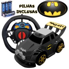 Carrinho de Controle Remoto Batman Smart Controle Volante