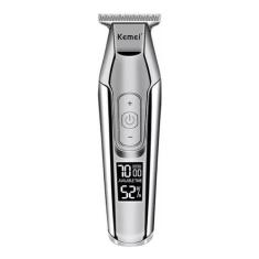 Aparador De Pelo Kemei Km-5027 Prata 100V/240V Oferta - Kemei 5027