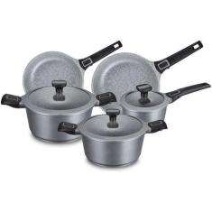 Conjunto De Panelas Titanium 5 Peças Mta Alta Performance