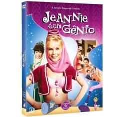 Dvd - Jeannie É Um Gênio - 3ª Temporada Completa - 4 Discos