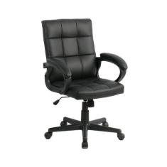 Cadeira de Escritório Diretor Giratória Charles Preta - Mobly