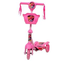 Patinete Com 3 Rodas Para Menina Mundo de Kaboo Brinquedo - Toys 2U