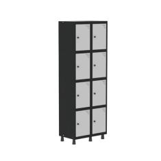 Armário Locker Guarda-roupa 8 Portas Aço Grp 502/8 - Pandin Móveis