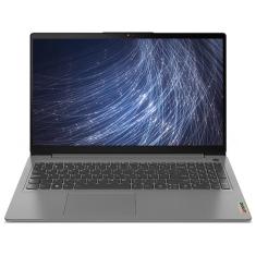 Notebook Lenovo Ultrafino Ideapad 3 R5-5500U 8Gb 256Gb Ssd Windows 11 15.6" 82Mf0003br Prata