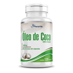 Melcoprol, Óleo De Coco Extravirgem 1000mg - Frasco Econômico 120 Cápsulas - PlenaVie
