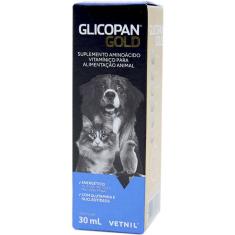Suplemento Vetnil Glicopan Gold - 30 mL