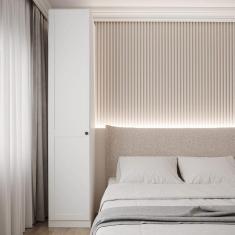 Guarda Roupa Modulado 1 Porta Internacional Esquerda com 6 Prateleiras Hera CabeCasa MadeiraMadeira Branco Geada