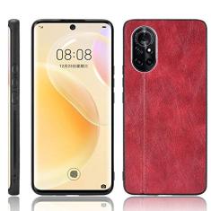 Capa adequada para Huawei Honor Nova 8, capa de celular estilo couro, proteção robusta 360° proteja seu telefone capa de cor retrô para Huawei Honor Nova 8