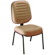 Cadeira para Escritório Diretor Gomada Linha Blenda Bege