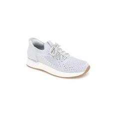 Kenneth Cole REACTION Tênis feminino Clancy Ez on, Malha cinza, 36