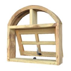 Janela de Madeira Vitro Máximo Ar em Arco de Itaúba Esquadrias Longo -