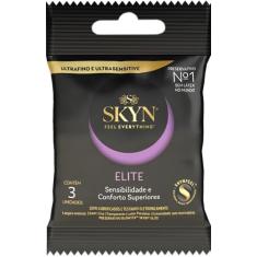 SKYN Preservativo Elite Com 3 Unidades
