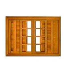 Janela de Correr Veneziana Reta 6 Folhas Caravaggio, 1,20 m (altura) x