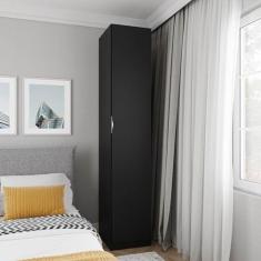 Guarda Roupa 1 Porta 6 Prateleiras Hera CabeCasa MadeiraOriginals - Ca