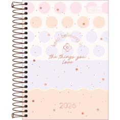 Imagem de Agenda Espiral Diária 2026 Soho 176 Folhas 12,9x18,7cm Tilibra Capa Dura