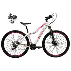 Bicicleta 29 Feminina Ksw Mwza 24v Câmbio Tras. Shimano Acera K7 Suspensão Com Trava Freios a Disco-Feminino