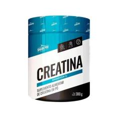 Creatina Monohidratada Pura Sabor Natural 300g Shark Pro, Sem Sabor, 3