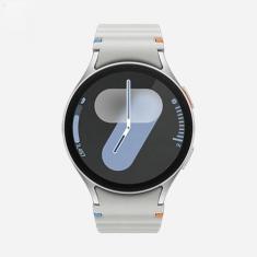Samsung Galaxy Watch7 Smartwatch 44mm LTE, Galaxy AI, Tela em Cristal de Safira, GPS de Dupla Frequência, Monitoramento avançado de saúde, sono e de coração, Processador de 3nm - Prata