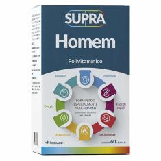Supra Homem Polivitamínico   60 Cápsulas   Herbamed-Unissex