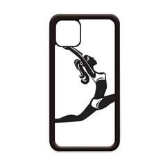 Yoga Keep Healthy Stretching Outline para iPhone 12 Pro Max Capa para Apple Mini Mobile Case