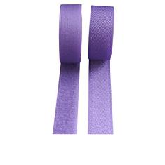 Fecho De Contato Macho E Fêmea 25mm X 1 Metro Cor Roxa
