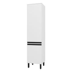 Paneleiro 2 Portas Vicenza Espresso Móveis Branco/Branco