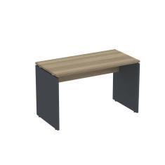 Mesa para Escritório Retangular 120cmx60cm P25 Noce Marromlle/Grafito