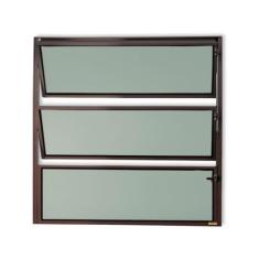 Janela de Alumínio Basculante 60x40cm Vidro Mini Boreal Master Brimak