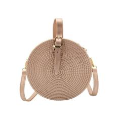 Bolsa Silicone Redonda Reforçada Tiracolo Ombro Casual Praia - Kinglee