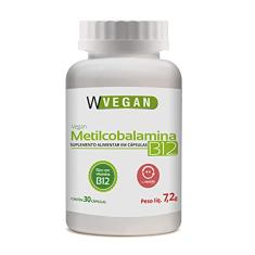 W Vegan Vitamina B12 Metilcobalamina 9 94Mcg 30 Capsulas Wvegan Vegano