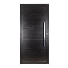 Porta Lambril De Giro Com Puxador Esquerda Topsul 210x100cm Esquadrisul Preto