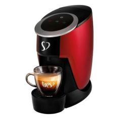 Cafeteira Espresso Touch Vermelha Automática - TRES 3 Corações, Vermel